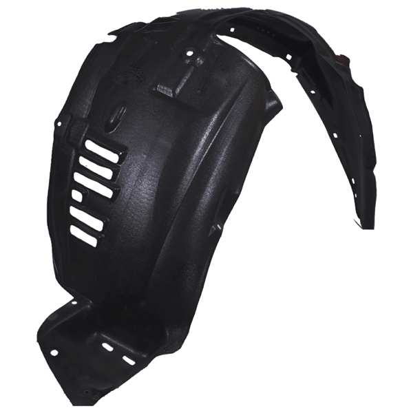 Plastic wheel housing
